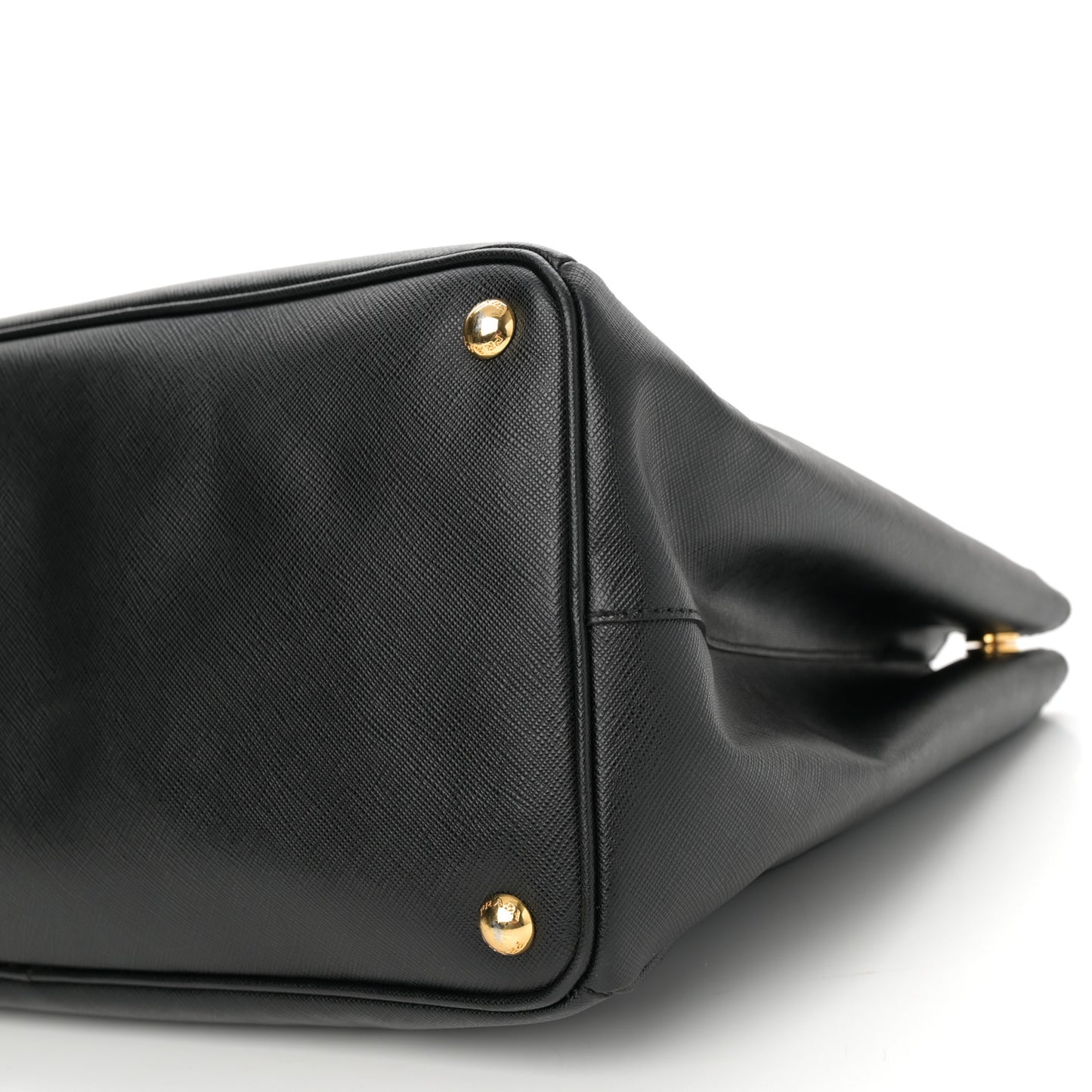 Saffiano Lux Large Tote Black