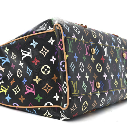 Louis Vuitton Monogram Multicolor Aurelia GM Black 9 of 10