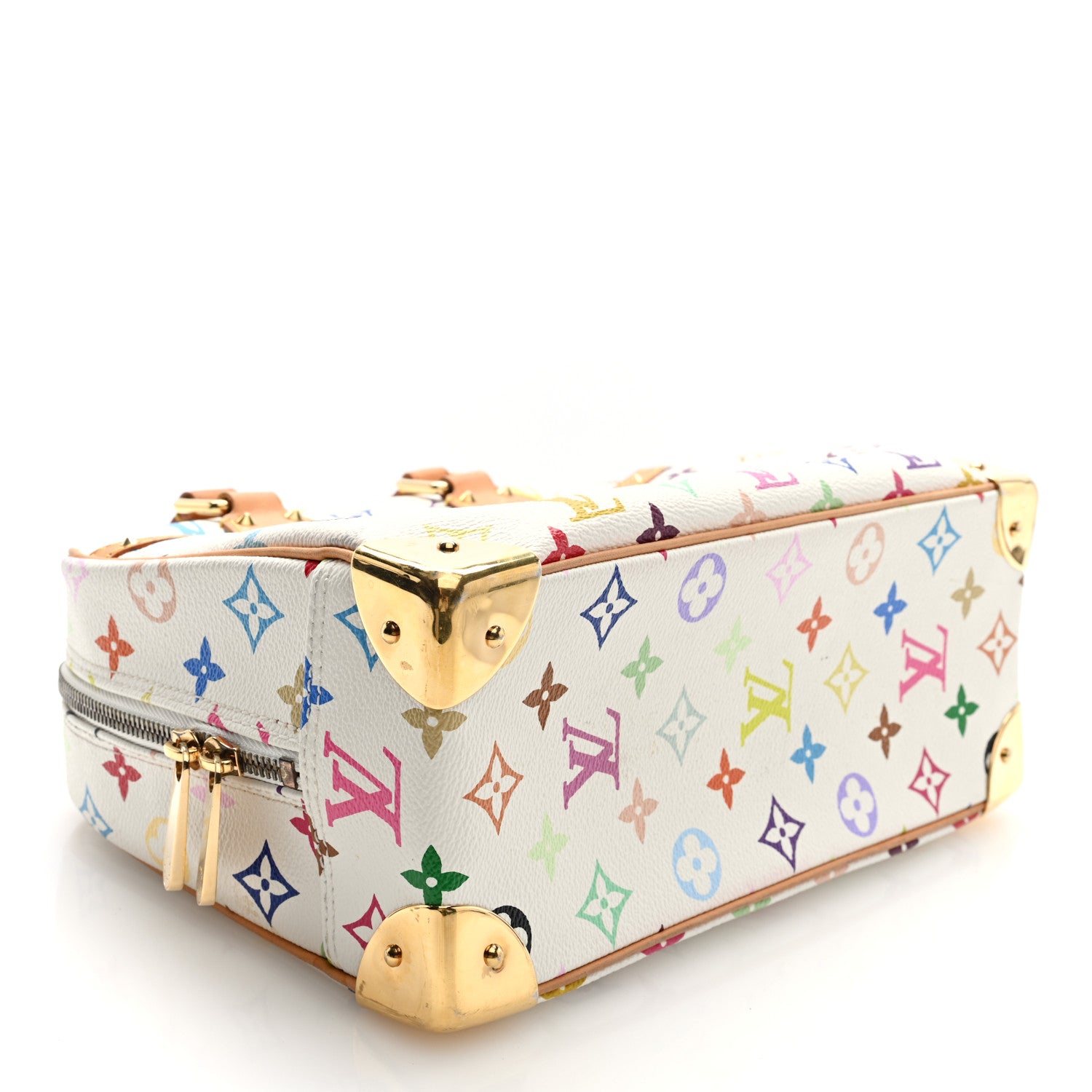 Louis Vuitton Monogram Multicolor Trouville White 4 of 9
