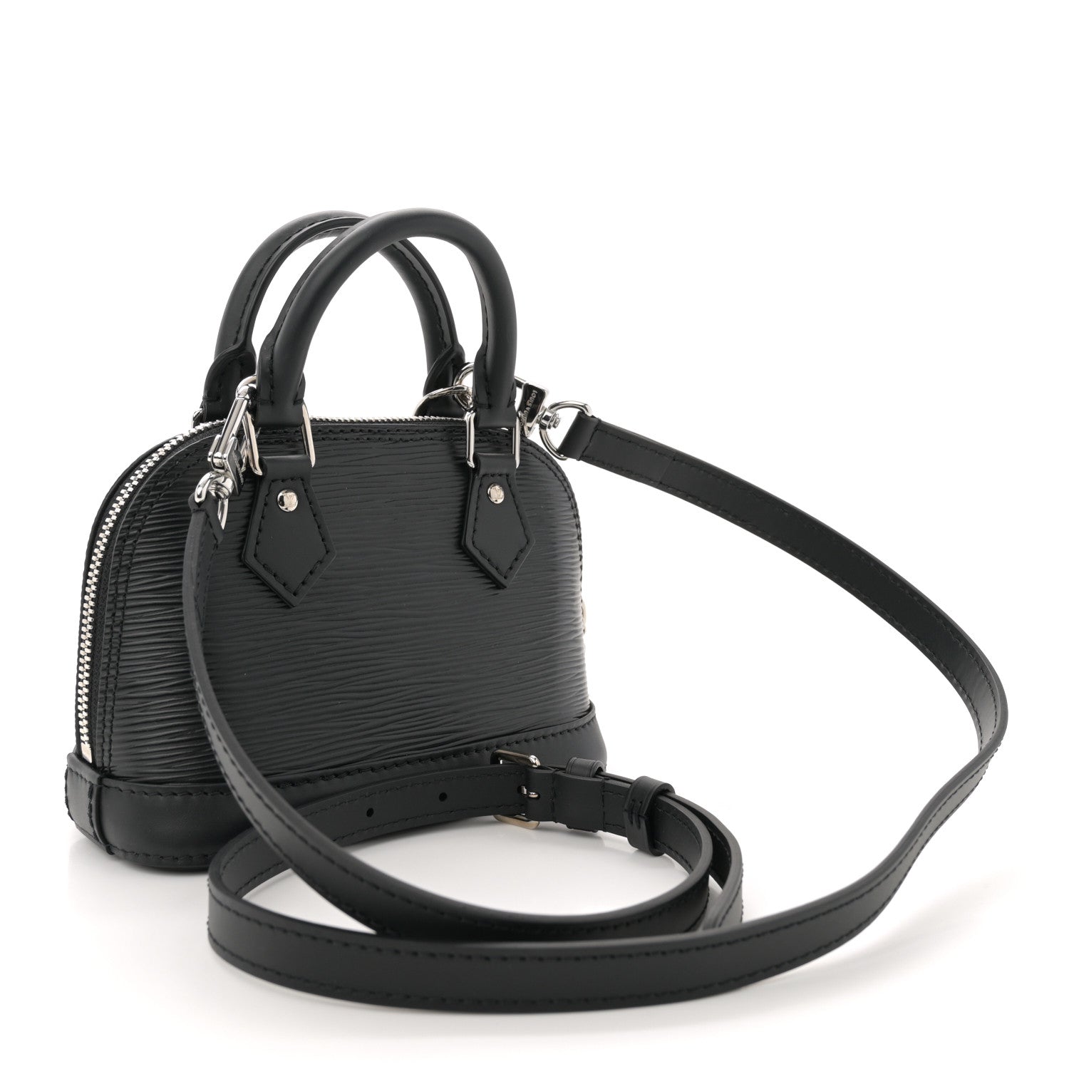 Louis Vuitton Epi Alma Nano Black 3 of 9
