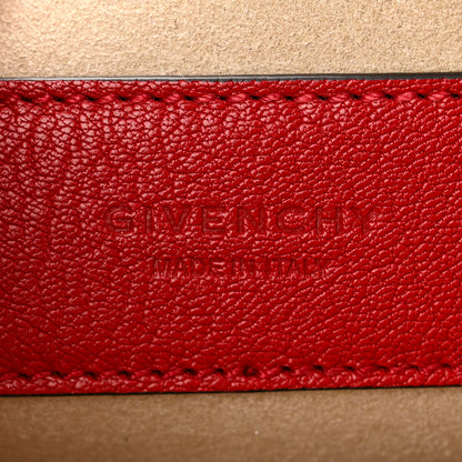 Givenchy Goatskin Mini GV3 Shoulder Bag Bright Red 6 of 9