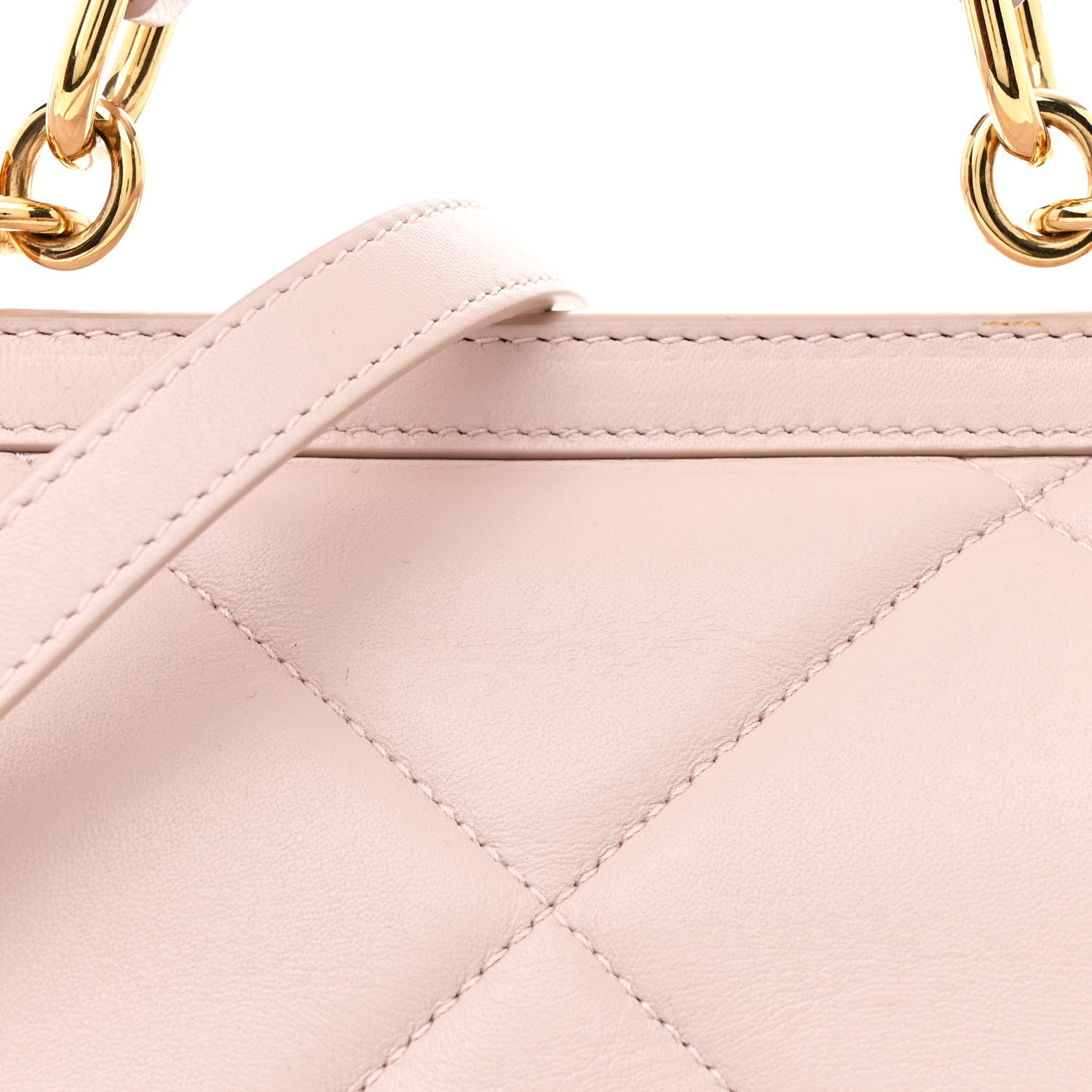 Dolce & Gabbana Nappa Quilted Medium Miss Sicily Satchel Rosa Polvere 7 of 11