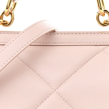 Dolce & Gabbana Nappa Quilted Medium Miss Sicily Satchel Rosa Polvere 7 of 11