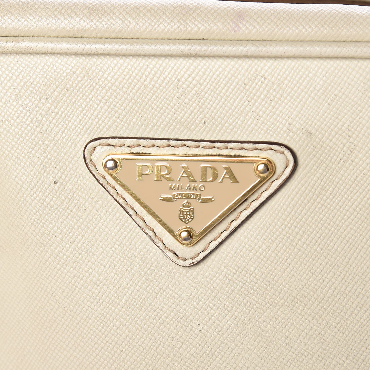 Prada Saffiano Lux Tote Bowler Talco 6 of 36