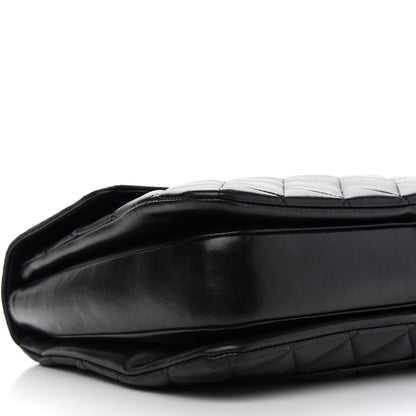 Chanel Lambskin Quilted Large Trendy CC Dual Handle Flap Bag Black 8 of 11