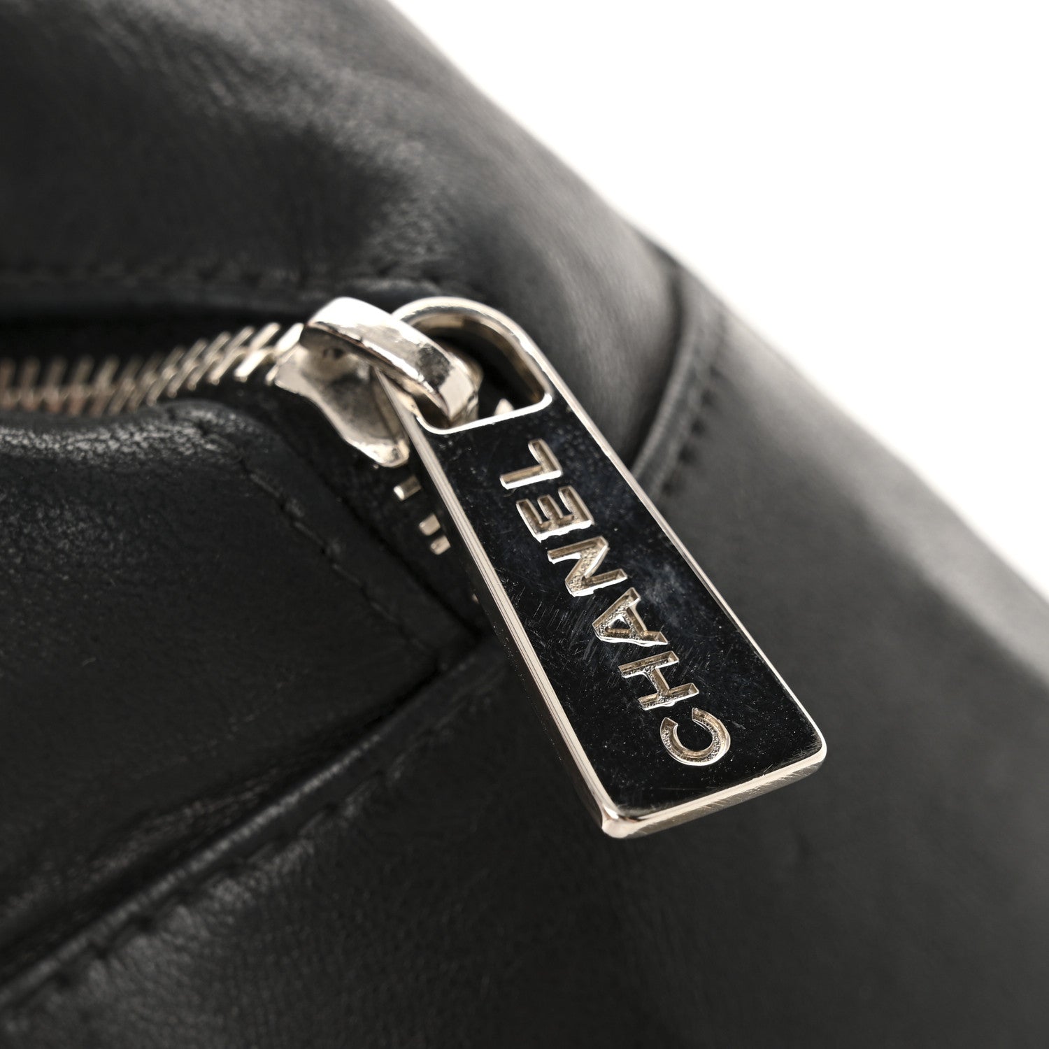 Chanel Lambskin Quilted CC Pocket Tote Black 13 of 14