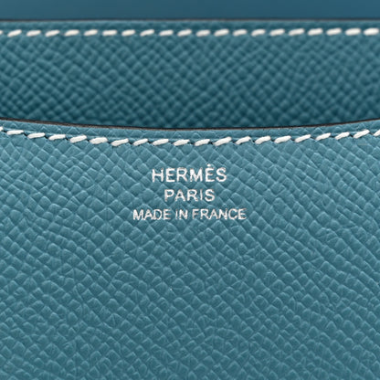 Hermes Epsom Constance 18 New Blue Jean 7 of 12