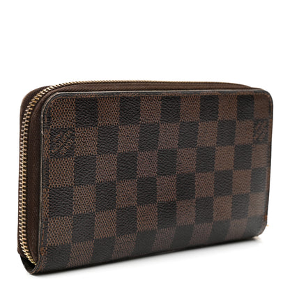 Louis Vuitton Damier Ebene Zippy Wallet 3 of 8