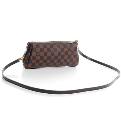 Louis Vuitton Damier Ebene Eva Clutch 3 of 8