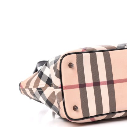 Burberry Supernova Check Regent Tote Black 8 of 10