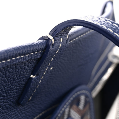 Goyard Goyardine Sac Hardy Pet Carrier PM Navy 12 of 12