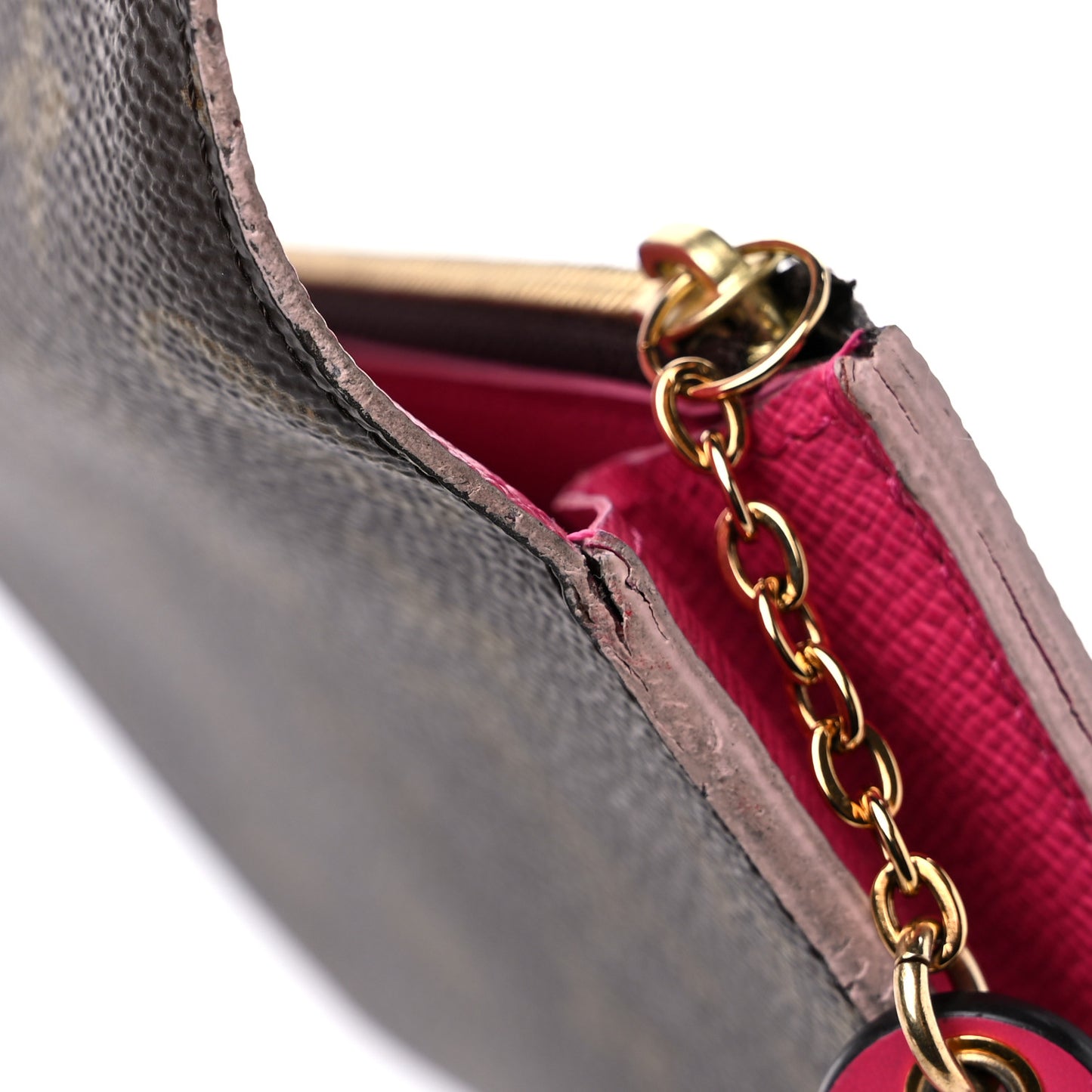 Monogram Bloom Flower Emilie Wallet Fuchsia