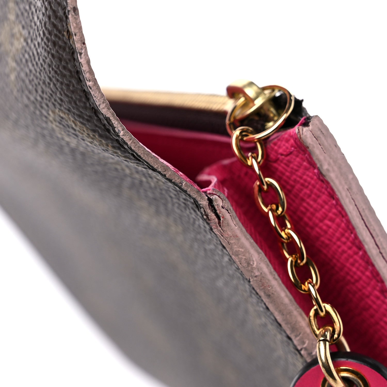 Louis Vuitton Monogram Bloom Flower Emilie Wallet Fuchsia 15 of 15