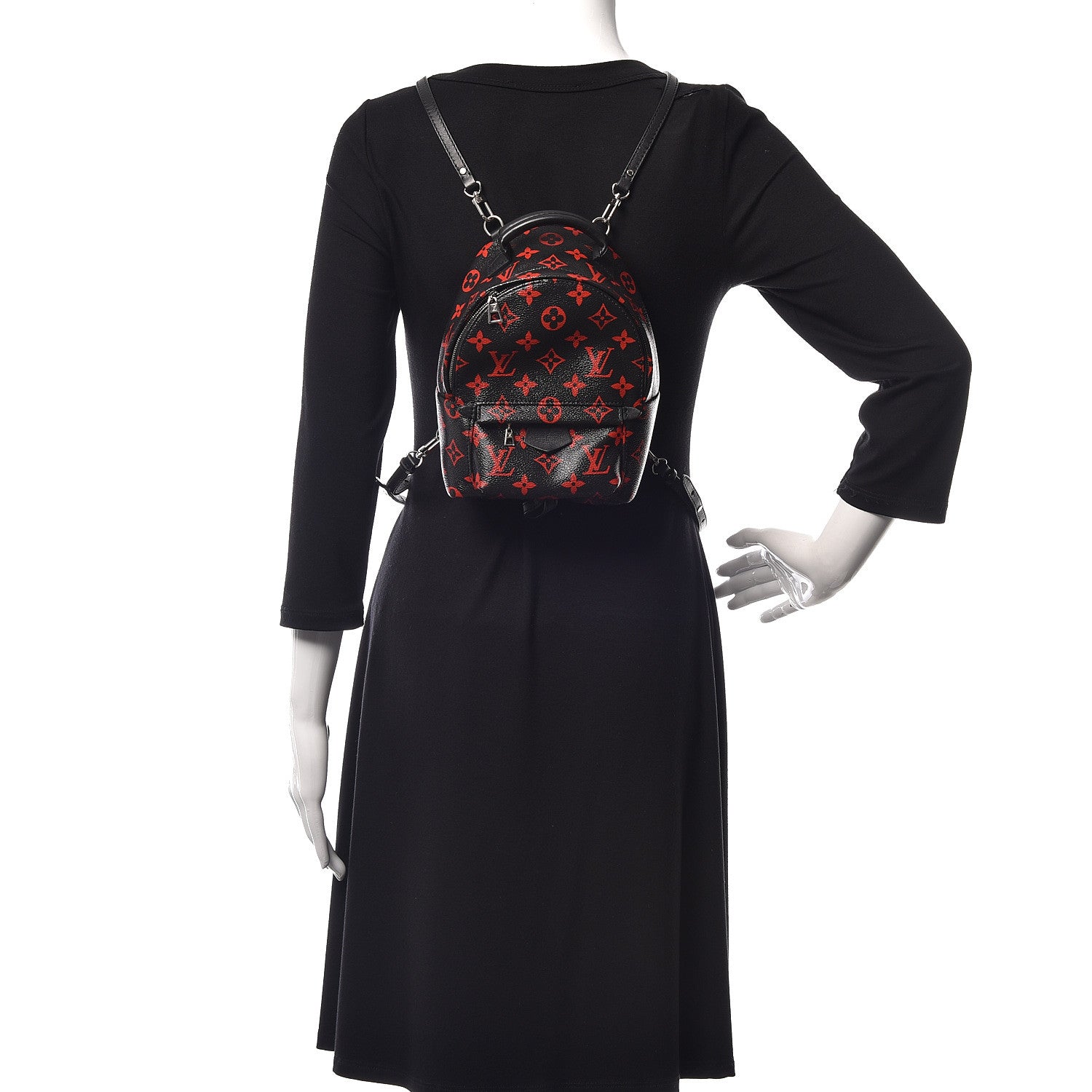 Louis Vuitton Monogram Infrarouge Palm Springs Backpack Mini 2 of 11