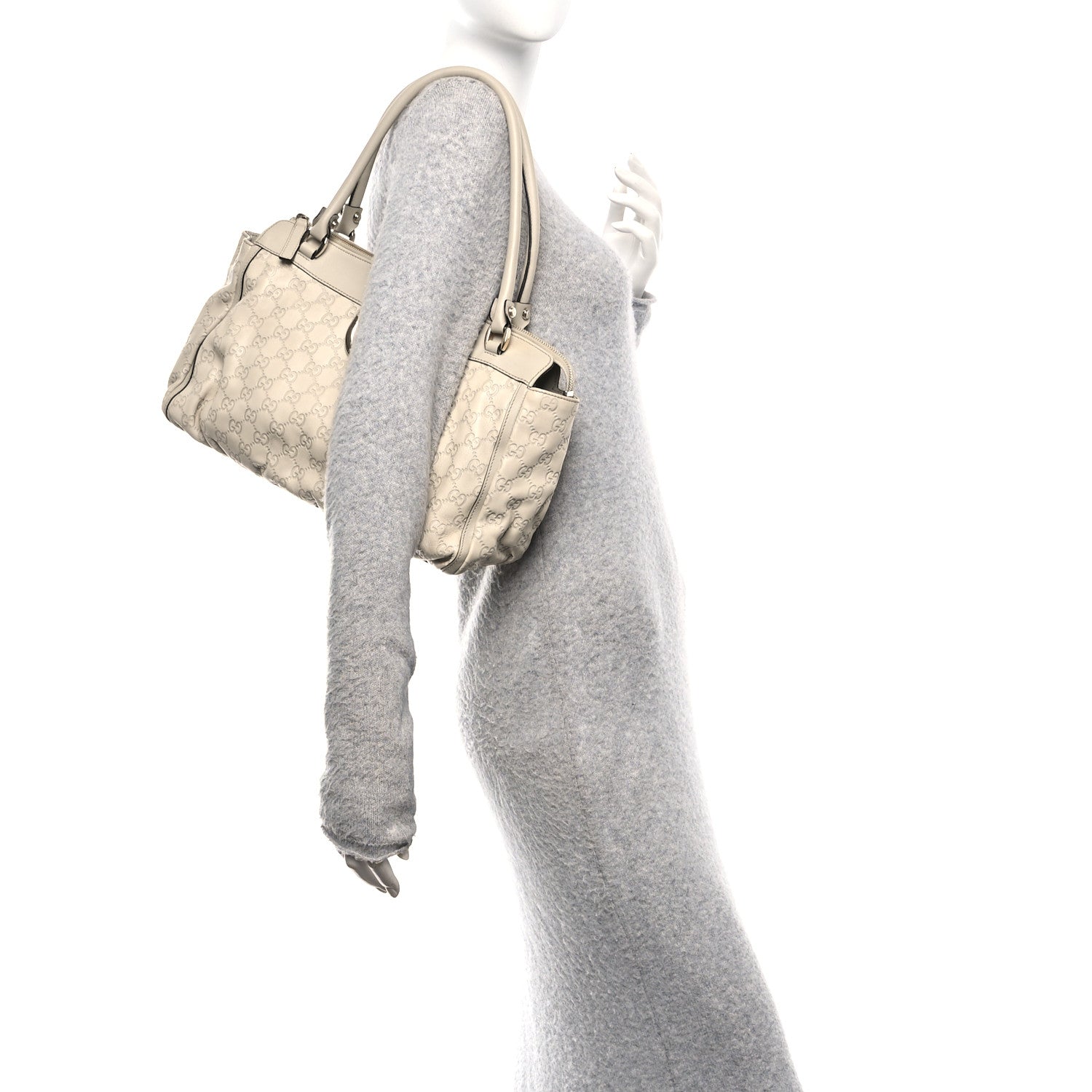 Gucci Guccissima D Gold Tote White 2 of 10