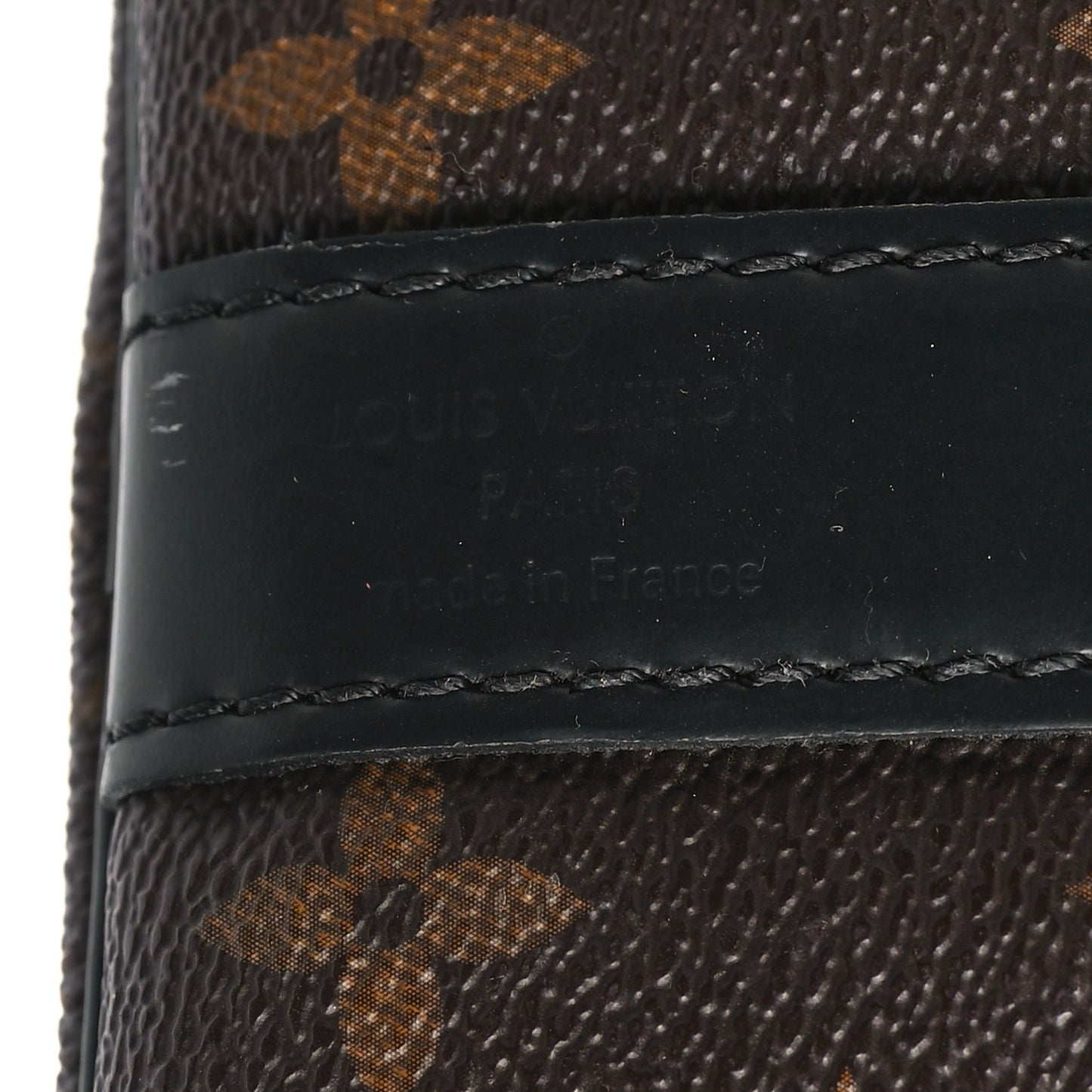 LOUIS VUITTON Monogram Macassar Keepall Bandouliere 55