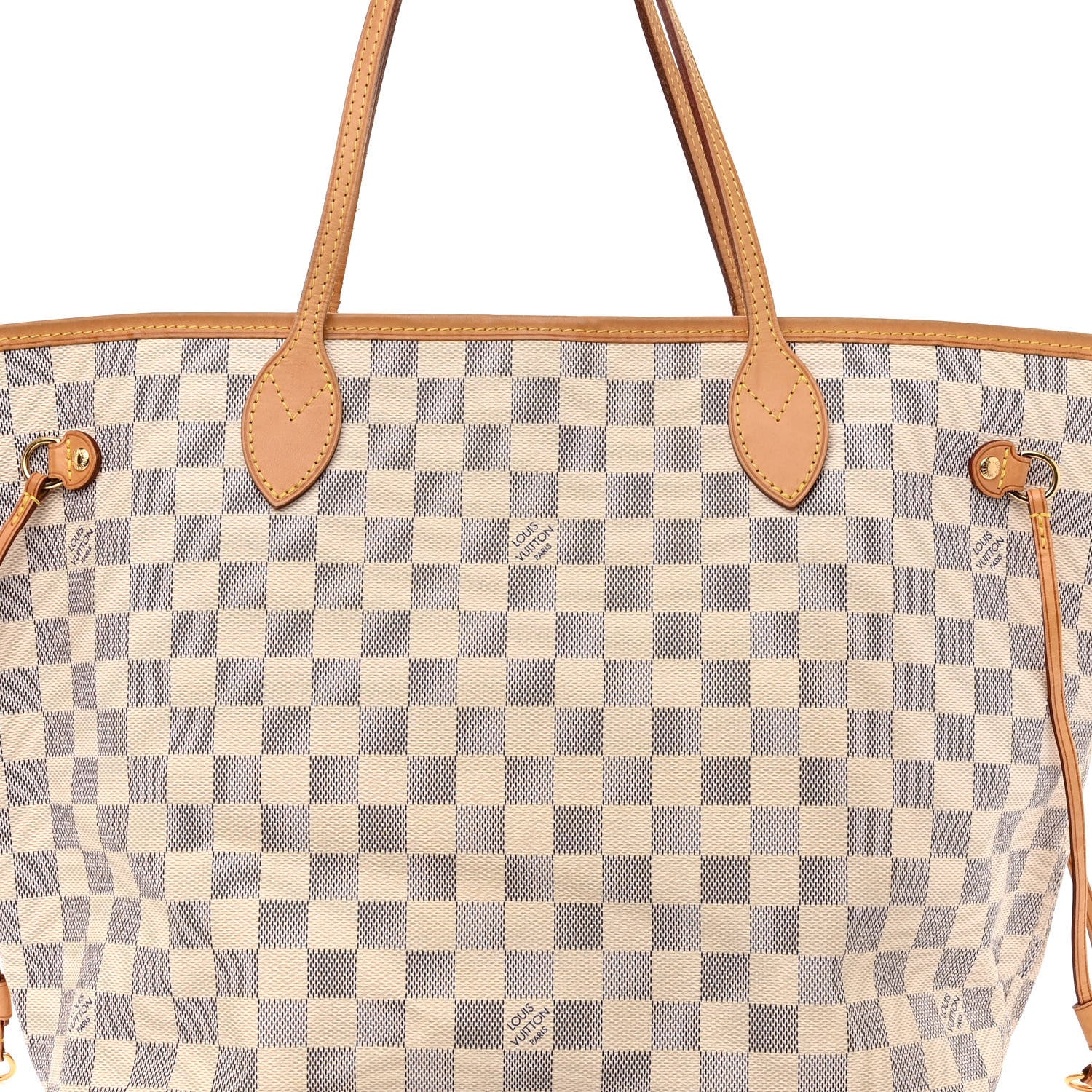 Louis Vuitton Damier Azur Neverfull MM 7 of 11