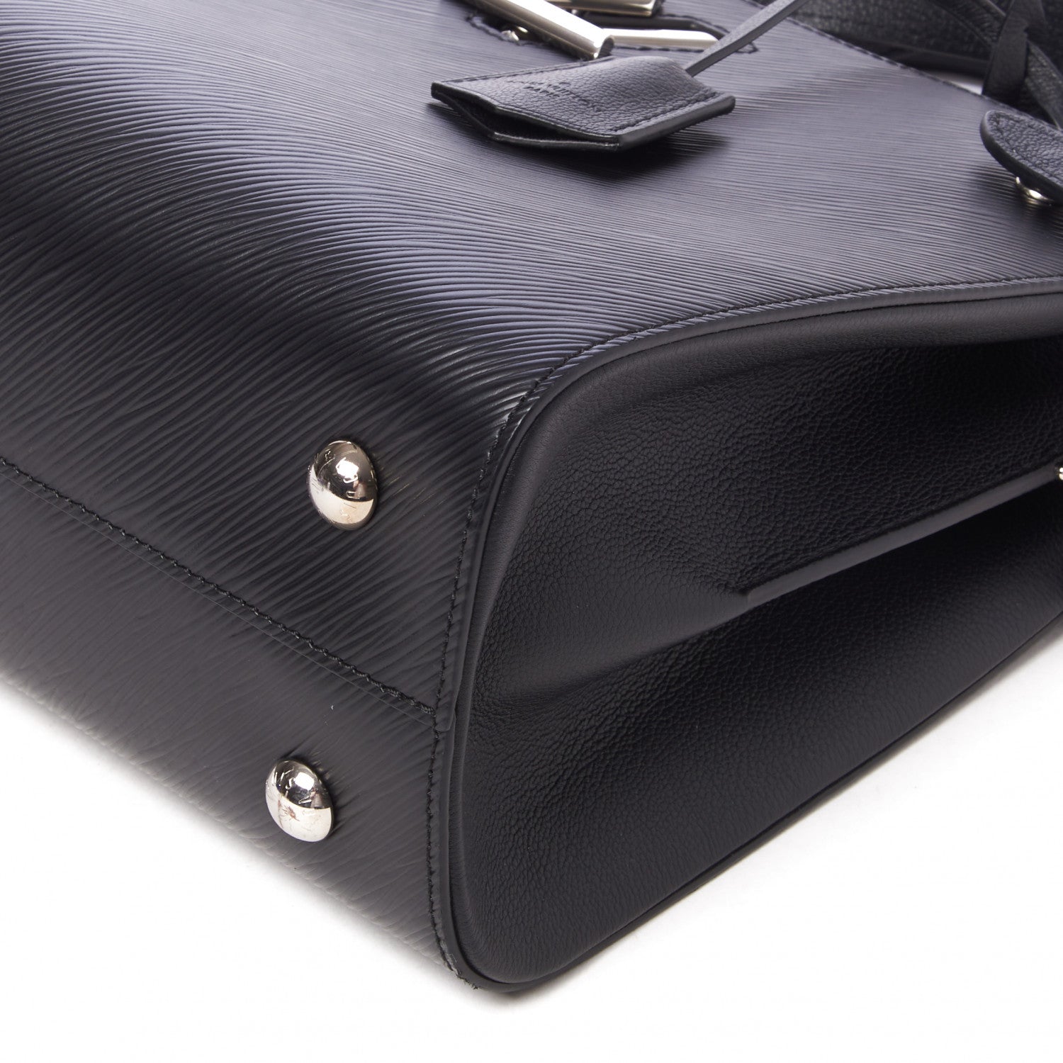 Louis Vuitton Epi Twist Tote Black 4 of 9
