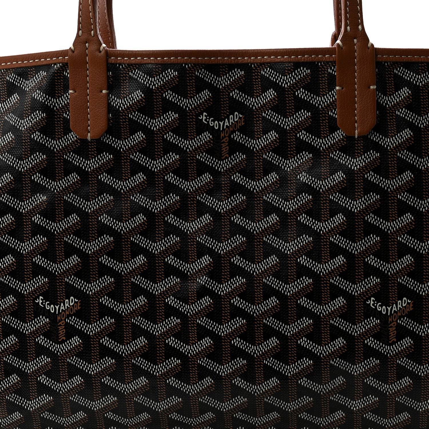 Goyard Goyardine Saint Louis PM Black Gold 1893573 – FASHIONPHILE