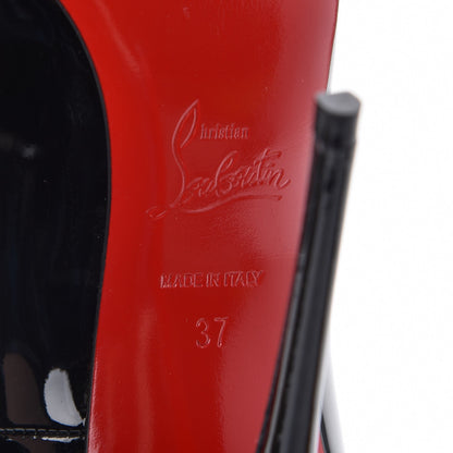 Christian Louboutin Patent So Kate 120 Pumps 37 Black 6 of 8
