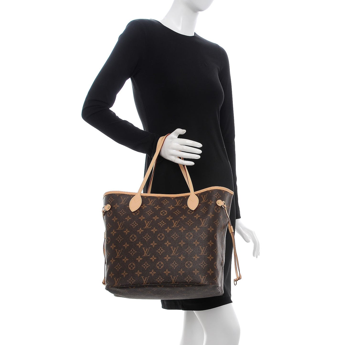 Monogram Neo Neverfull MM Pivoine