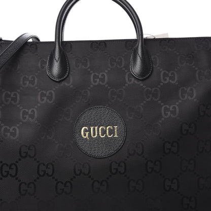 Gucci Econyl Nylon Monogram Large Off The Grid Tote Bag Black 8 of 10