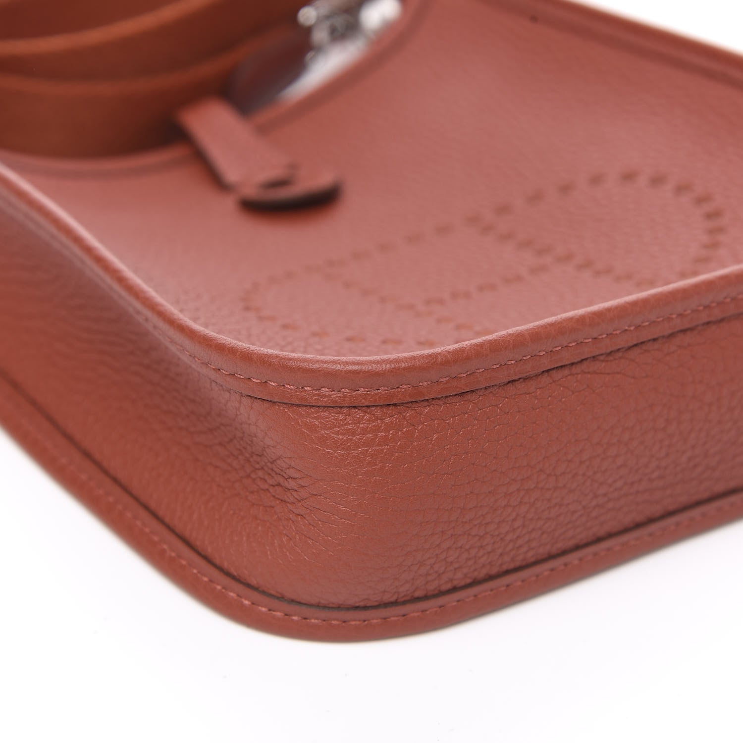 Hermes Taurillon Clemence Evelyne TPM Cuivre 8 of 11