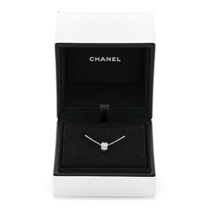 Chanel 18K White Gold Coco Crush Pendant Necklace 5 of 5