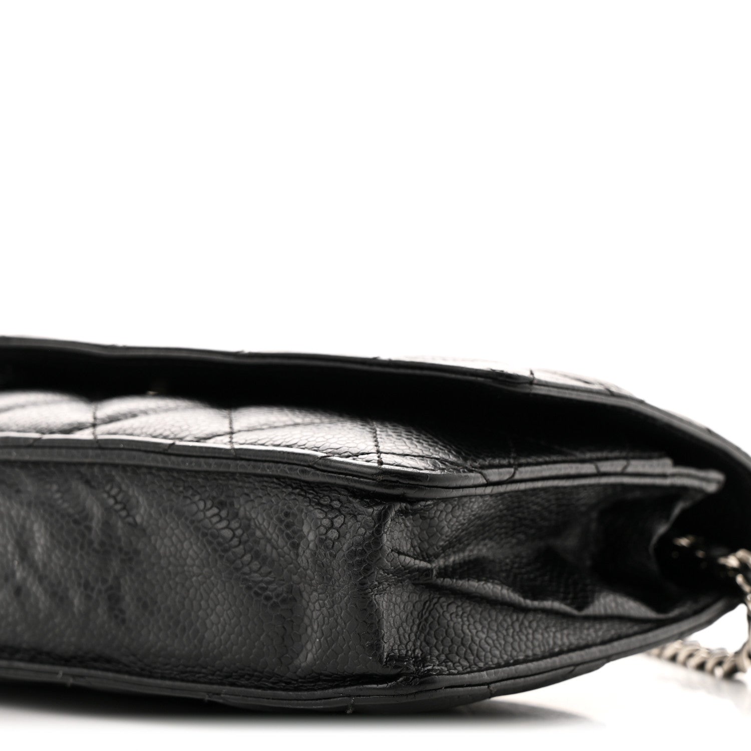 Chanel Caviar Quilted Wallet on Chain WOC Black 11 of 13