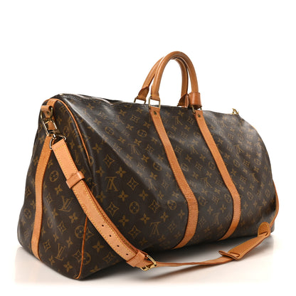 Louis Vuitton Monogram Keepall Bandouliere 55 2 of 15
