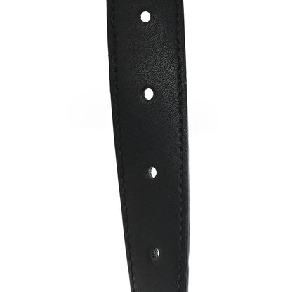 Gucci Moon Calfskin Interlocking G 25mm Belt 85 34 Black 4 of 4