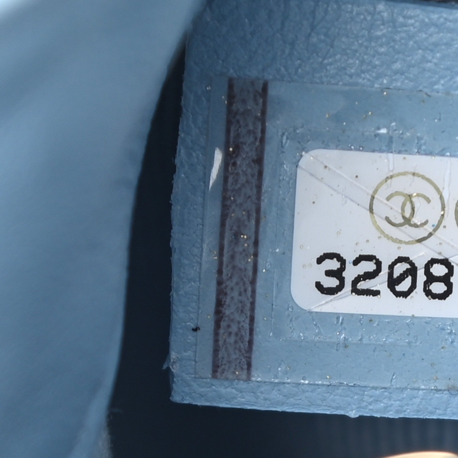 Chanel Lambskin Quilted Mini Drawstring Bucket Bag With Chain Light Blue 8 of 12