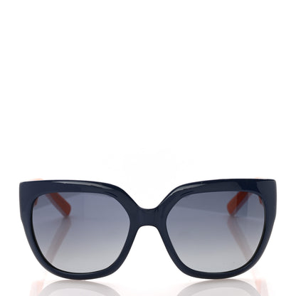Christian Dior Resin Cannage Dior Lady 1 NF Sunglasses Pink Blue 2 of 7