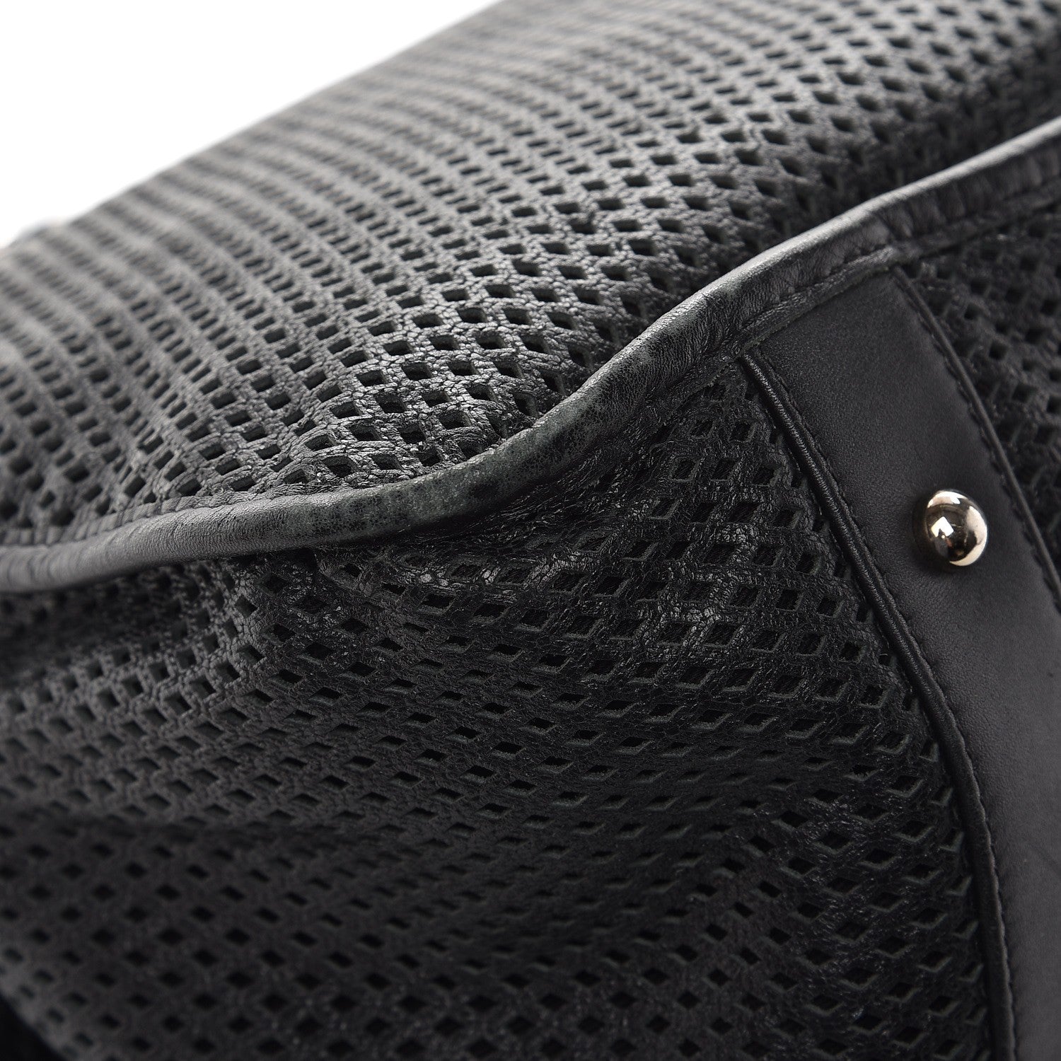 Chanel Calfskin Perforated Up In The Air Tote Black 10 of 11