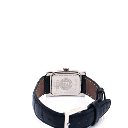 Fendi Stainless Steel Alligator Diamond Mother of Pearl 22mm Quartz Watch 4 of 9