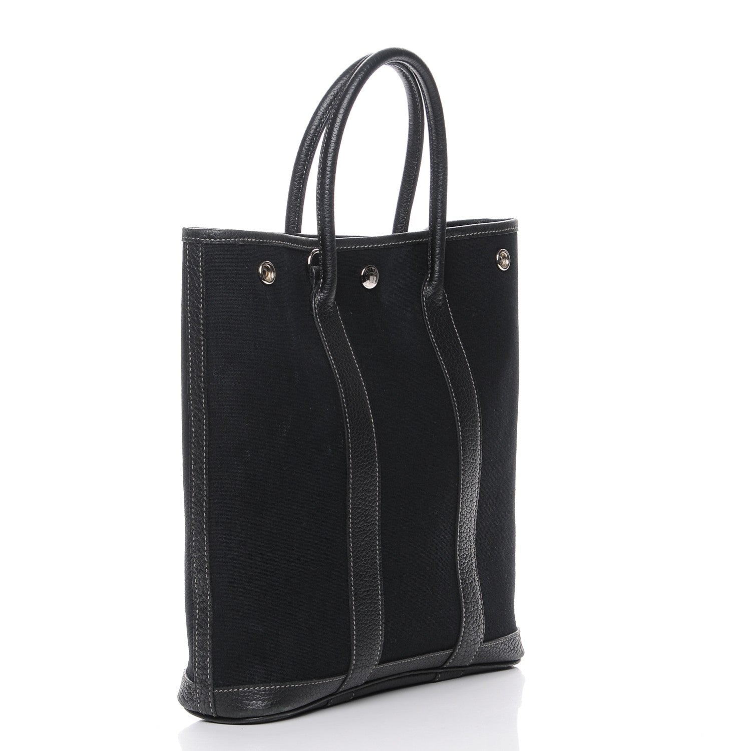 Hermes Toile Negonda Garden File PM Black 3 of 6