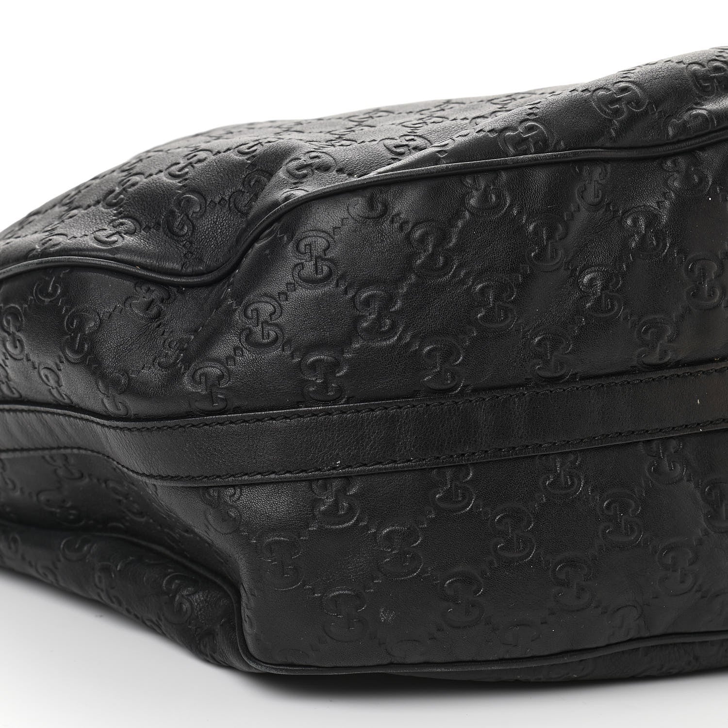 Gucci Guccissima Large GG Twins Hobo Black 9 of 11