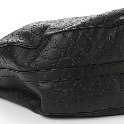 Gucci Guccissima Large GG Twins Hobo Black 9 of 11