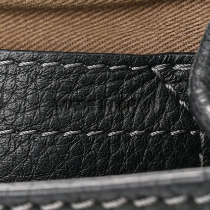 Chloe Calfskin Mini Marcie Round Crossbody Bag Black 7 of 12
