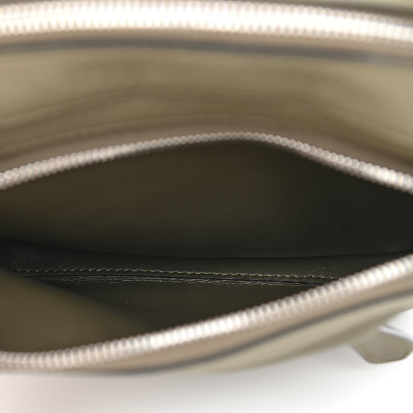 Grained Calfskin Olympia Crossbody Bag Dark Khaki Green