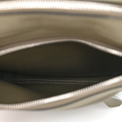 Burberry Grained Calfskin Olympia Crossbody Bag Dark Khaki Green 6 of 11