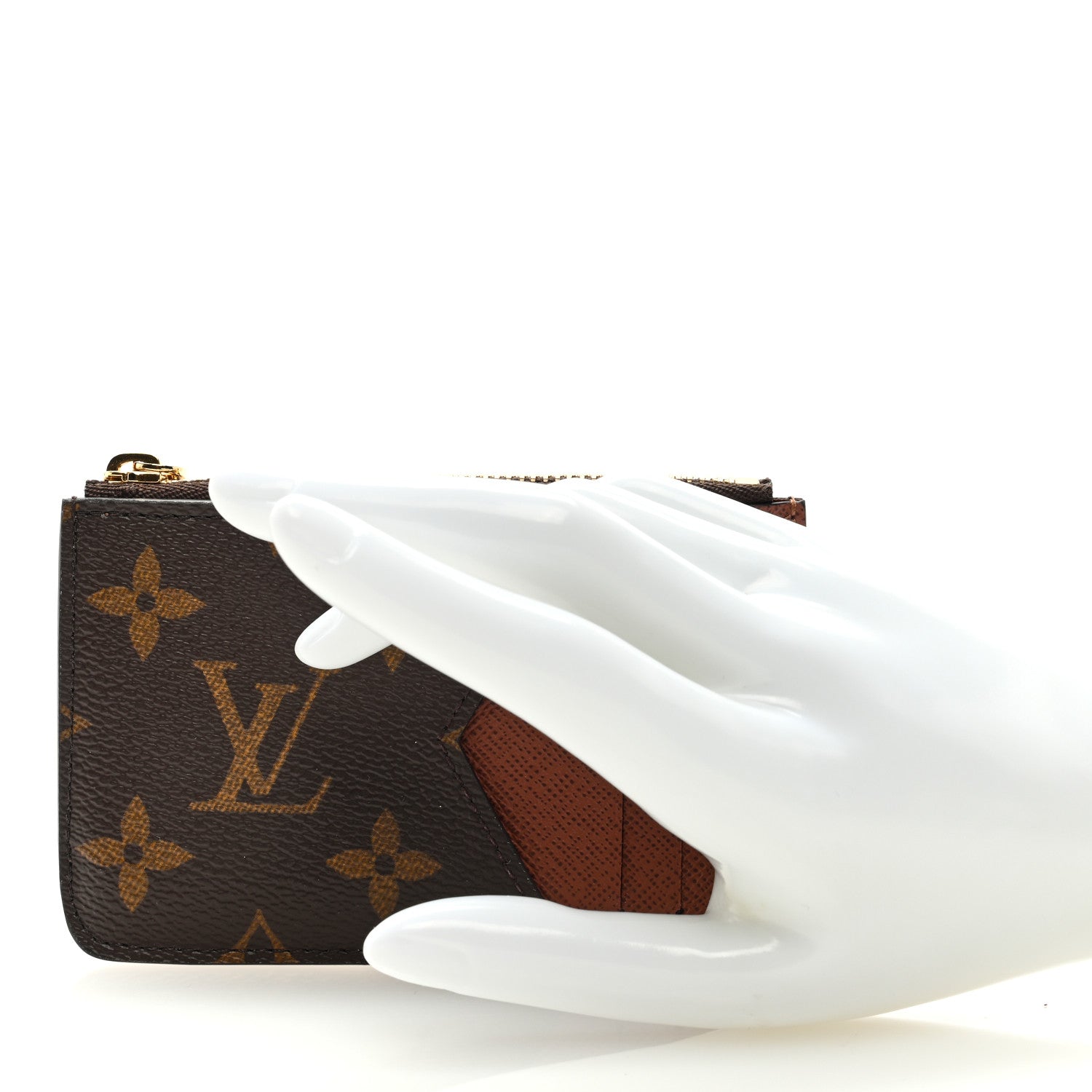 Louis Vuitton Monogram Zipped Romy Card Holder 2 of 6