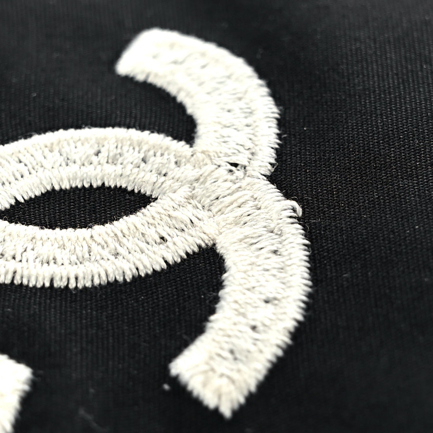 Chanel Canvas CC Bucket Hat M Black 6 of 6