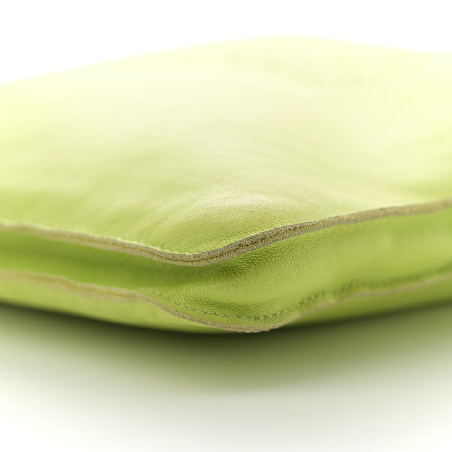 Lambskin Clou De Selle Pouch Kiwi