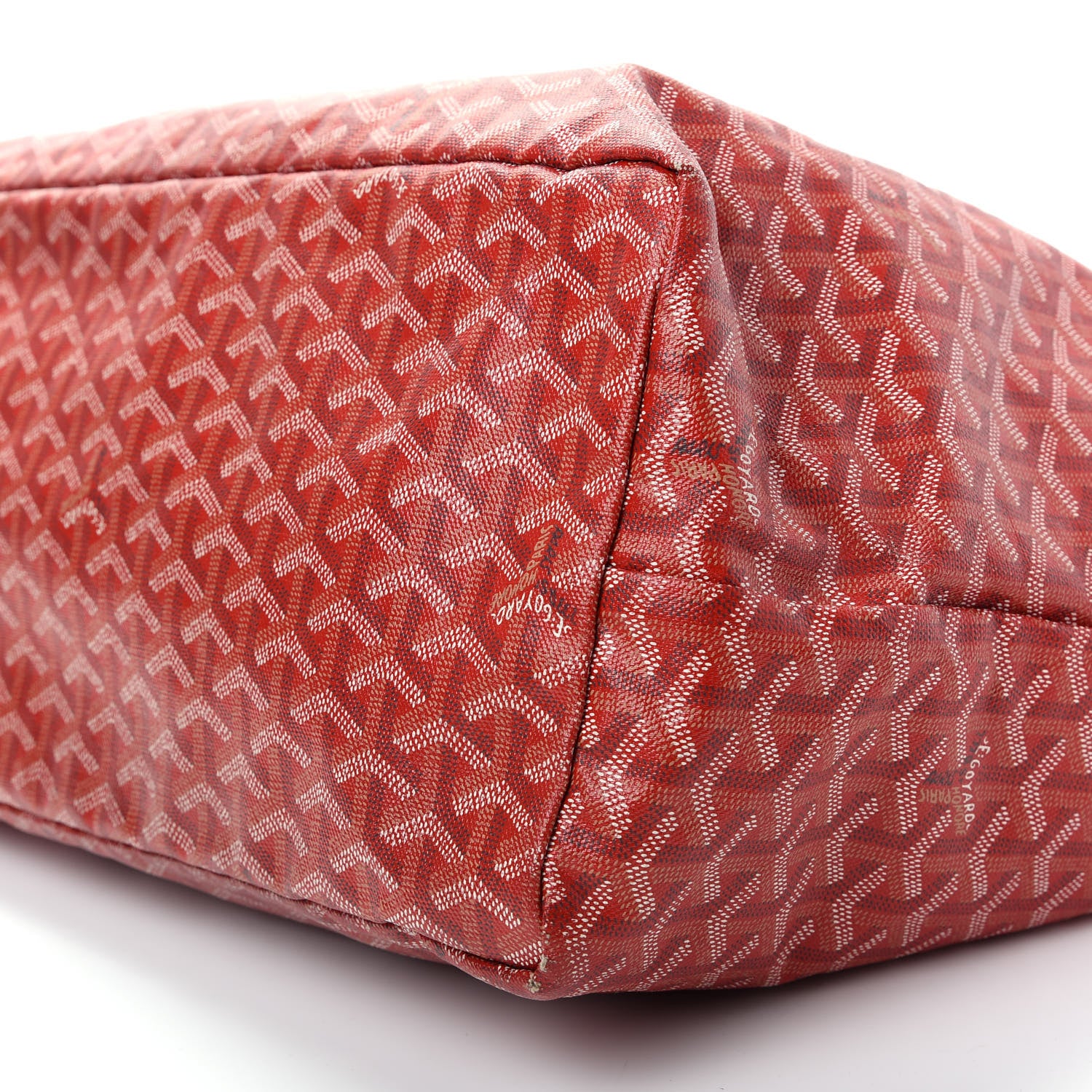 Goyard Goyardine Saint Louis GM Red 7 of 10
