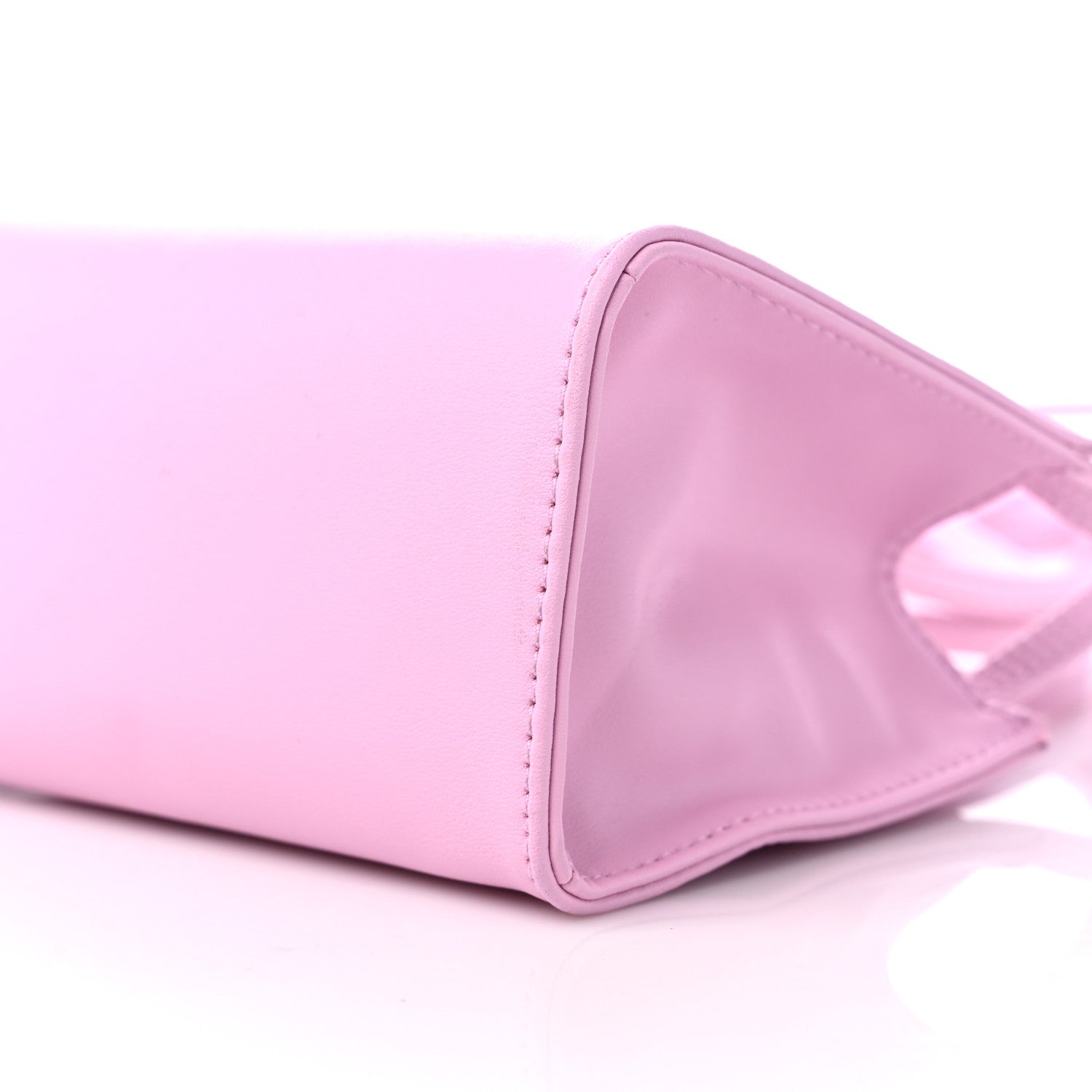 Telfar Vegan Leather Small Shopping Bag Bubblegum 9 of 9