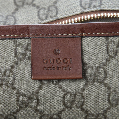 Gucci GG Plus Monogram Medium Signature Web Loop Vertical Tote Brown 6 of 9