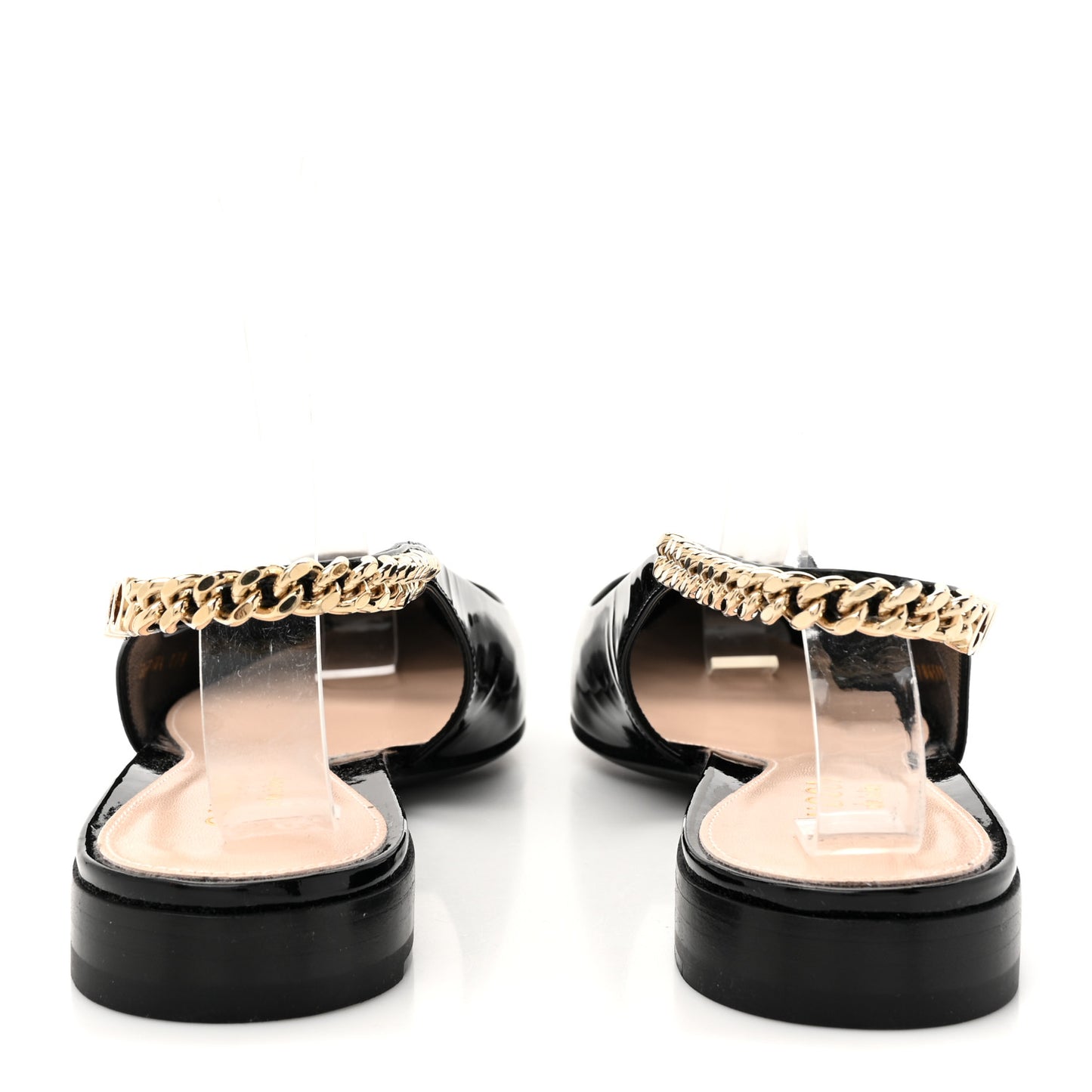 Patent Signoria Ballet Slingback Ballet Flat 38.5 Black