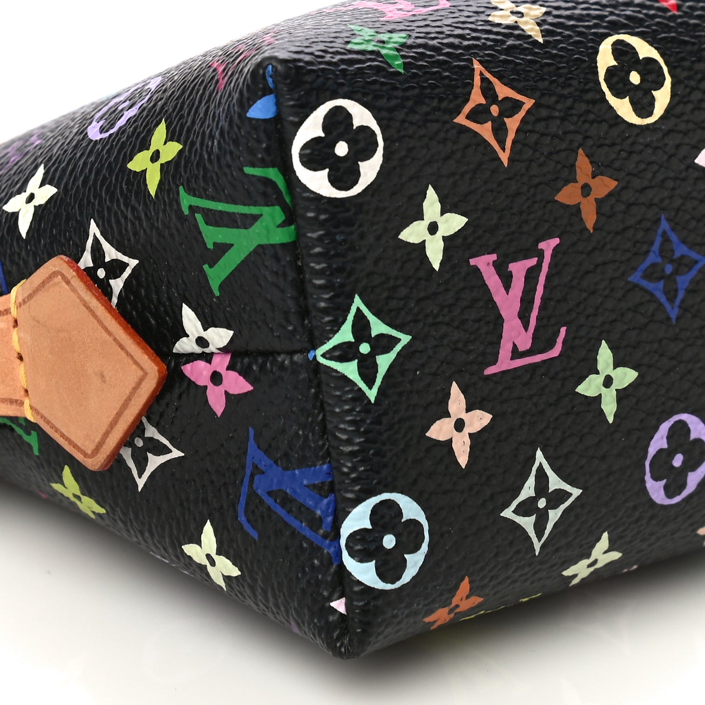 Monogram Multicolor Cosmetic Pouch Black Grenade