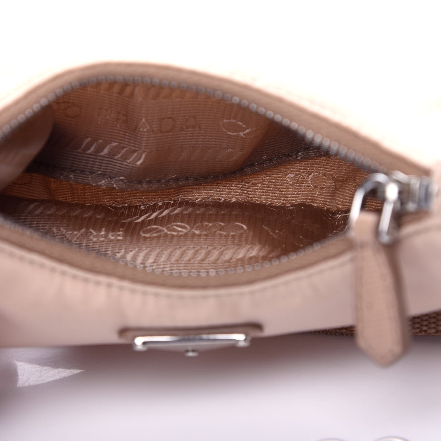Prada Tessuto Nylon Saffiano Mini Re-Edition 2000 Shoulder Bag Cammeo 5 of 12